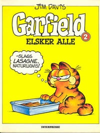 Garfield elsker alle - slags lasagne, naturligvis!